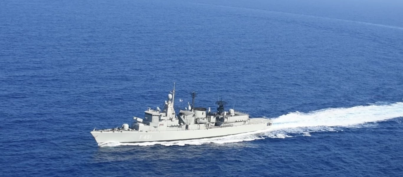 Γελοία η τουρκική προπαγάνδα: Η «Yeni Safak» έκανε την φρεγάτα «Λήμνος»... «καρχαρία» (φώτο)